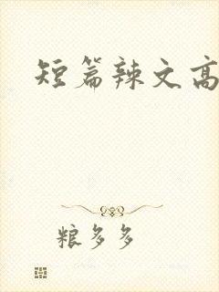 短篇辣文高h