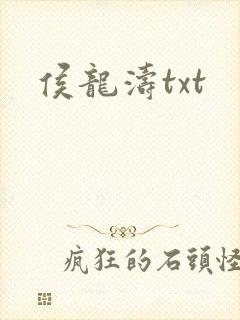 侯龙涛txt