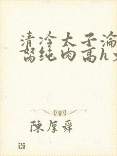 清冷太子沦为禁胬纯肉高h文封面