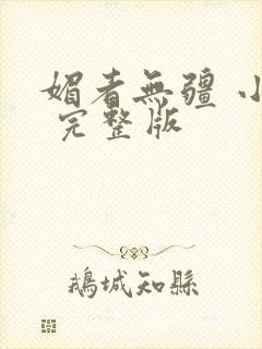 媚者无疆 小说 完整版