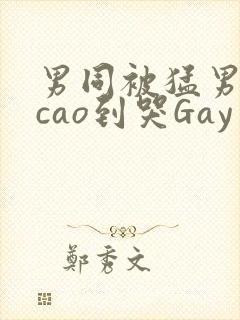 男同被猛男房东cao到哭Gay