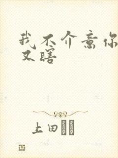 我不介意你又丑又瞎