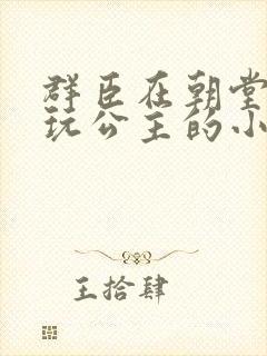 群臣在朝堂上却玩公主的小说封面