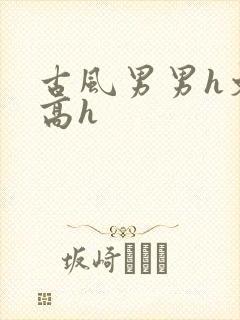 古风男男h文肉高h