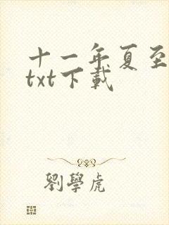 十一年夏至番外txt下载
