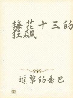 梅花十三的乳液狂飙