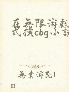 在无限游戏里花式挨cbg小说封面