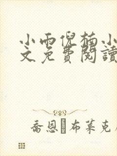 小雨倪楠小说全文免费阅读