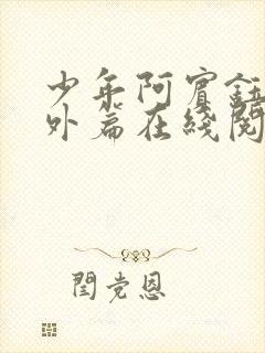 少年阿宾钰慧番外篇在线阅读免费封面