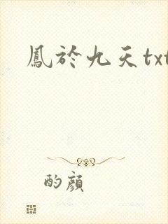 凤于九天txt