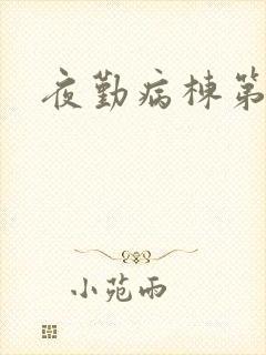 夜勤病栋第二部封面