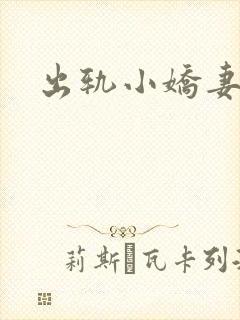 出轨小娇妻