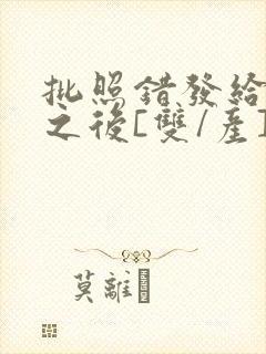 批照错发给情敌之后[双/产]封面