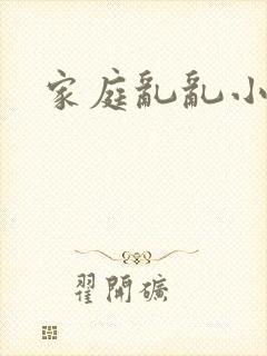 家庭乱乱小说