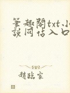笔趣阁txt小说网站入口
