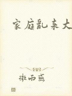 家庭乱来大杂烩封面