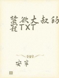禁欲大叔的心尖宠TXT