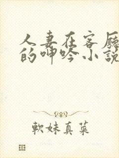 人妻在客厅被c的呻吟小说封面