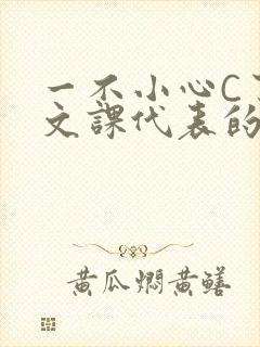 一不小心C了语文课代表的故事封面