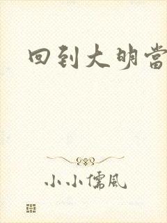 回到大明当才子