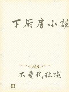 下厨房小说封面