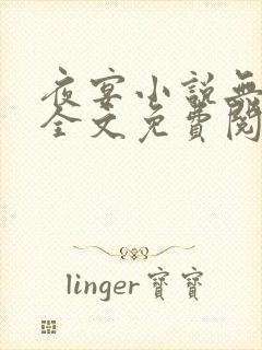 夜宴小说无删减全文免费阅读