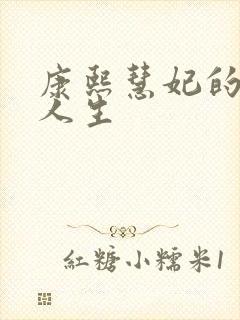 康熙慧妃的躺赢人生