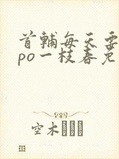 首辅每天要不够po一枝春免费阅读