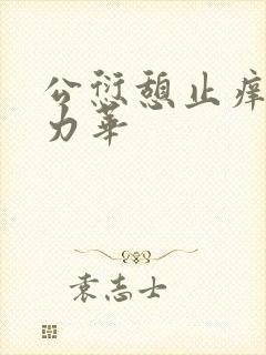公愆憩止痒古悦力华