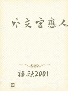 外交官恋人小说封面