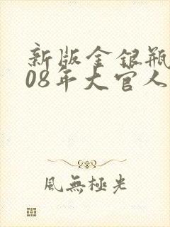 新版金银瓶2008年大官人