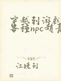 穿越到游戏里和各种npc赵青蔓封面