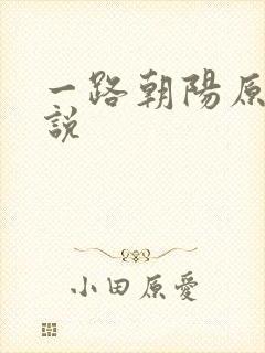 一路朝阳原著小说