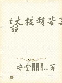 t大校赵若芸小说