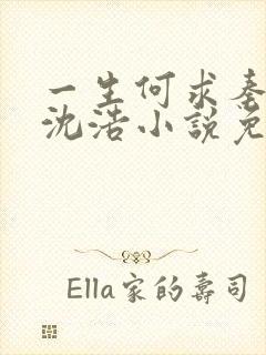 一生何求秦菲雪沈浩小说免费阅读全文笔趣阁