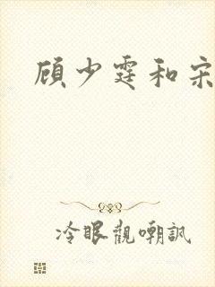 顾少霆和宋斯曼