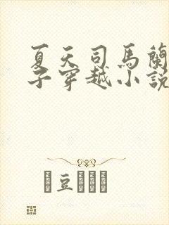 夏天司马兰九皇子穿越小说笔趣阁