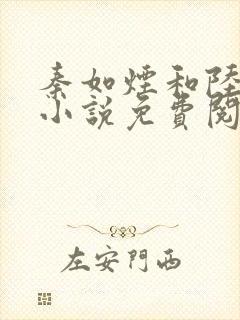 秦如烟和陆景琛小说免费阅读封面