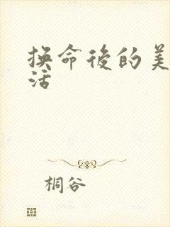 换命后的美好生活封面