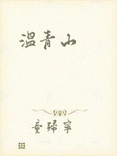 温青山封面