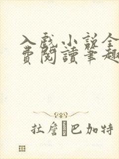 入戏小说全文免费阅读笔趣阁封面