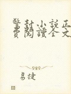 惊封小说正版免费阅读全文无弹窗封面