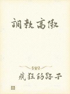 调教高傲