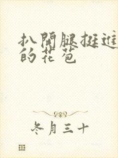 扒开腿挺进湿润的花苞