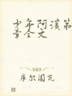 少年阿滨第13章全文