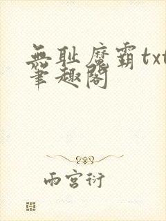 无耻魔霸txt笔趣阁