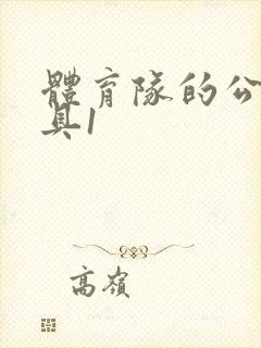 体育队的公用玩具1