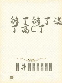 够了够了满到C了高C了
