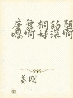 唐舞桐的堕落H嗯啊好深啊