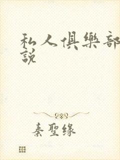 私人俱乐部 小说